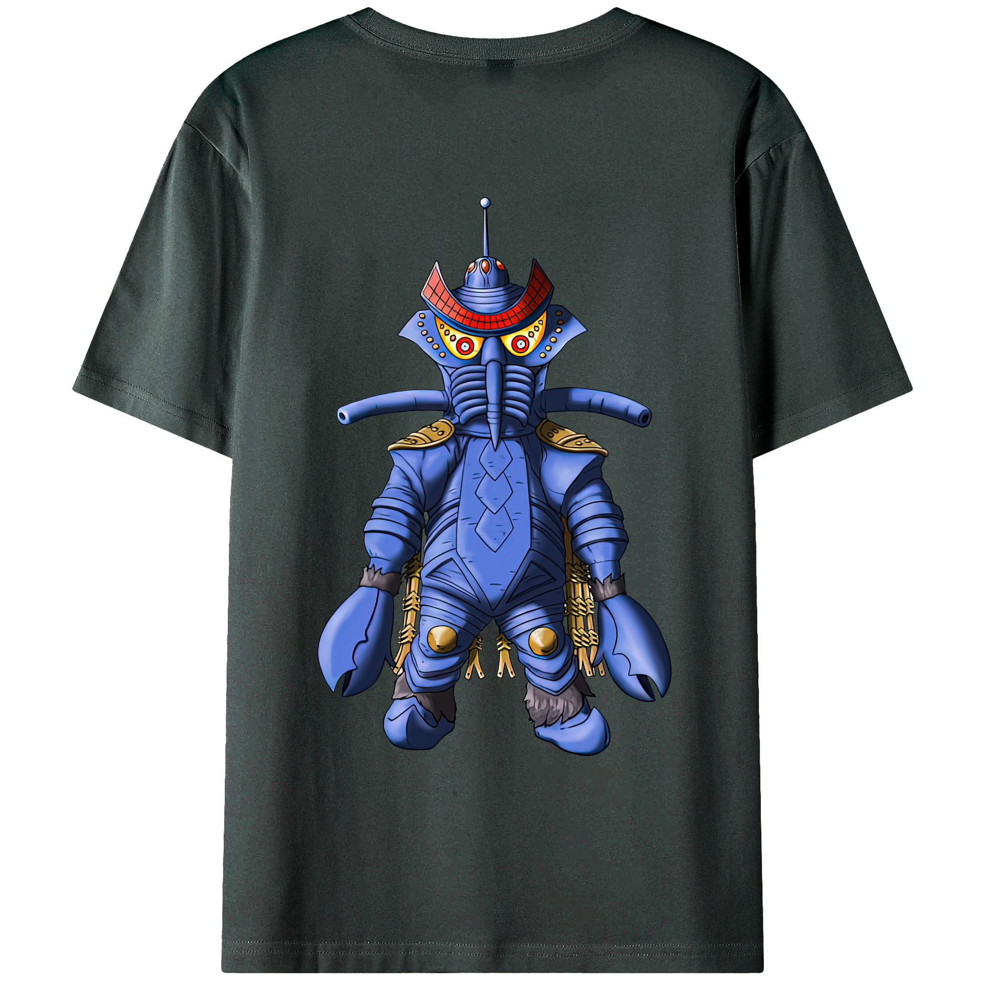 （画像用） ウルトラマン Ultraman 綿100％ メンズ半袖Tシャツ（バックプリント） 通気性